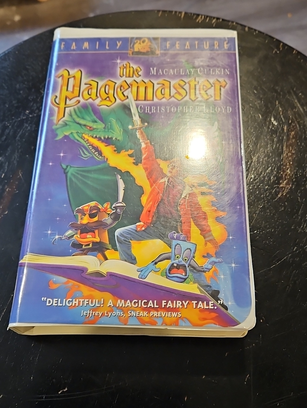 The Pagemaster VHS Video Cassette Tape - Used